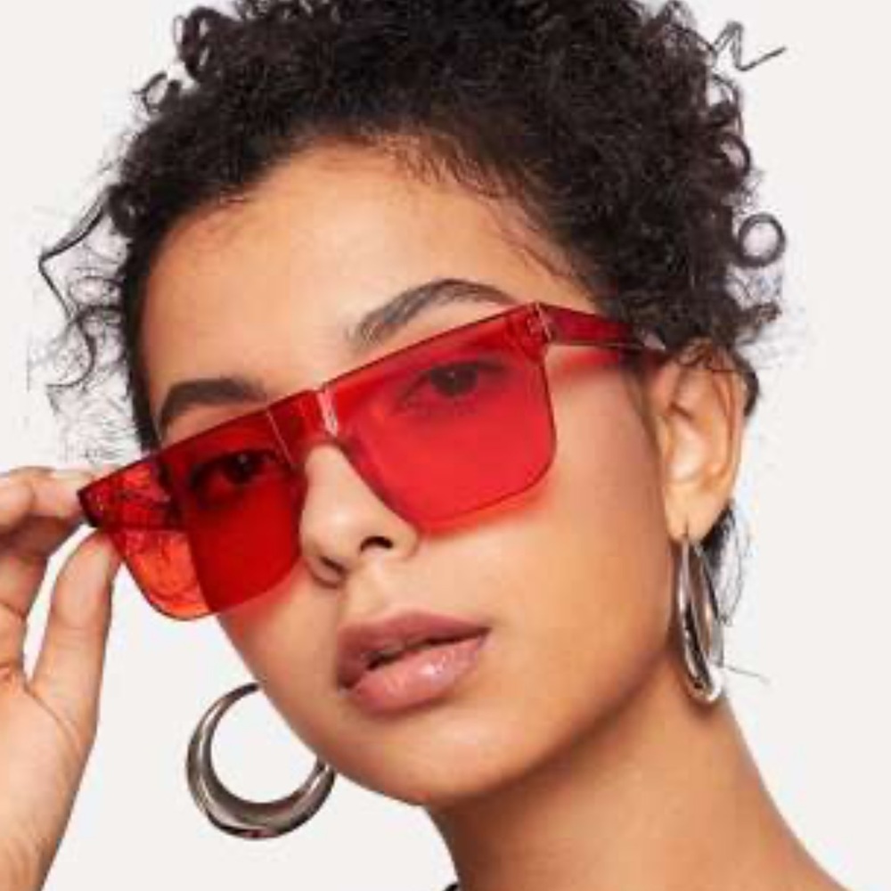 Red sunglasses